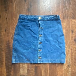 Jean Skirt
